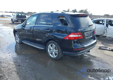 2015 Mercedes-Benz Ml 350 4Matic from USA, damaged, VIN 4JGDA5HB7FA540395